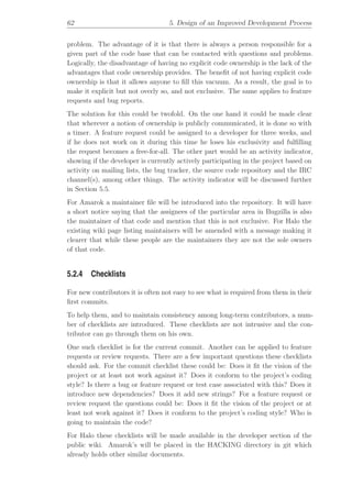 Collaborative and transparent Free Software development