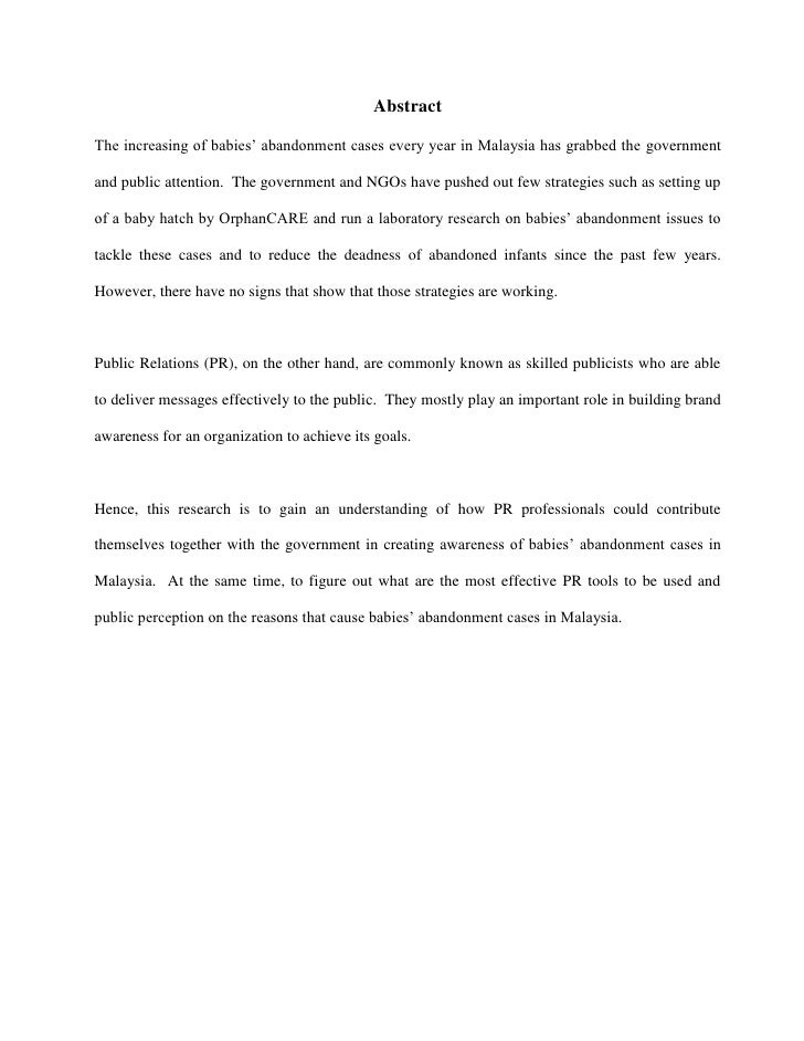 term paper solution baby dumping