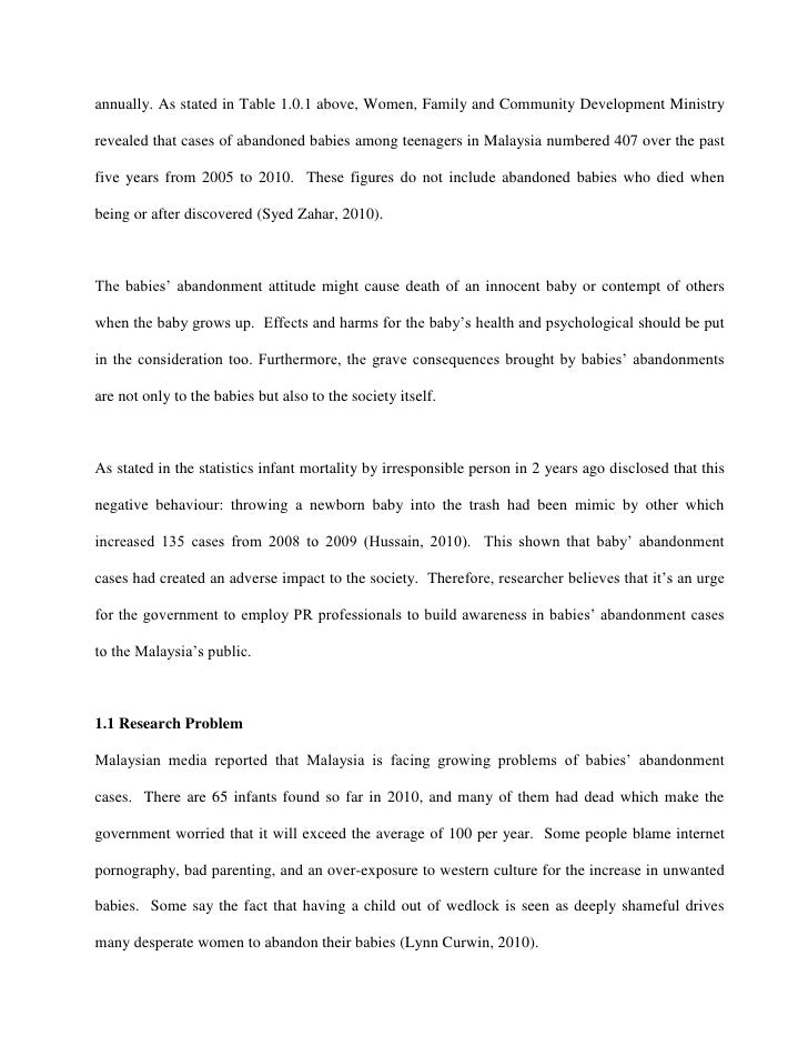 term paper solution baby dumping