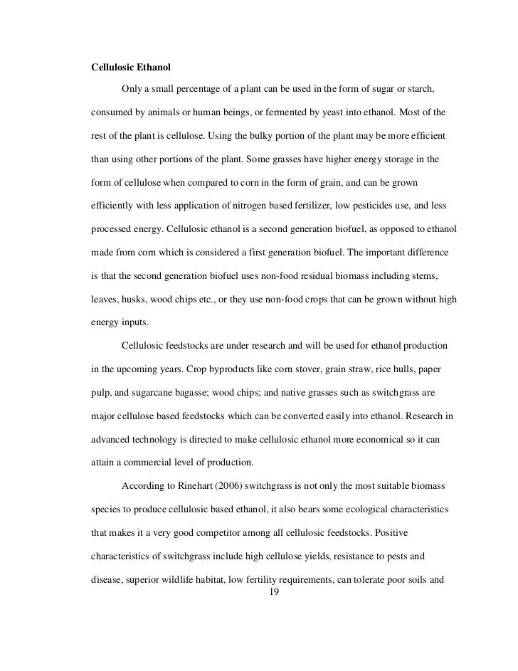 Thesis statement about plants