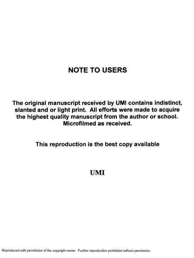 Malcolm baldrige thesis