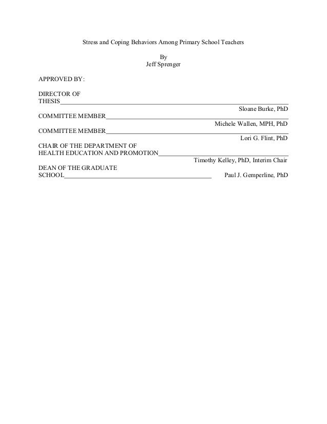 Health promotion phd thesis