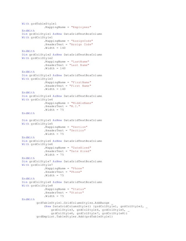Thesis computerized payroll system