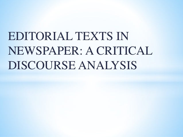 ma thesis on critical discourse analysis ma thesis on critical discourse analysis