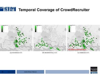 Institut Mines-Télécom
Temporal Coverage of CrowdRecruiter
22 Jan 201545
 
