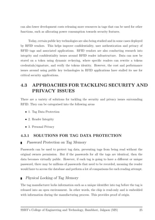 Seminar Report on RFID Based Trackin System | PDF