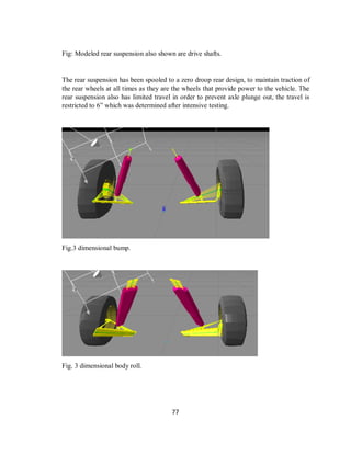 Design,Analysis & Fabrication of suspension of all terrain vehicle | PDF