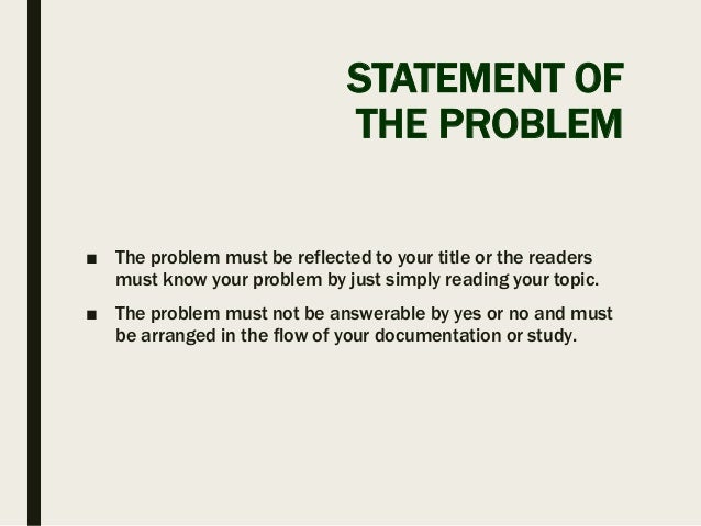 statement of the problem for thesis thesis format statement of the problem for thesis thesis format