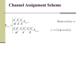 







 
cknmrcP
knm
rcknmP
knm
qk
hm
q
m
pn
hd
p
d
sm
hv
s
v
k
m
n
d
m
v
knm
1,
!!!
0,
!!!
)0,0,0(
)0,0,0(
),,(


Channel Assignment Scheme
 