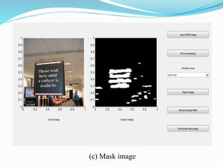 (c) Mask image
 