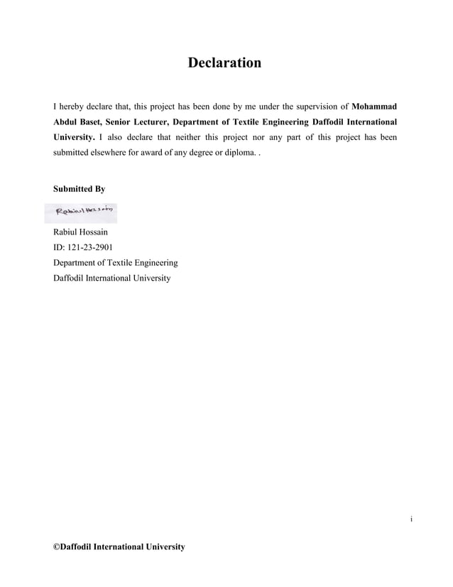 ThesisDifferent types of sewing faults and their remedies