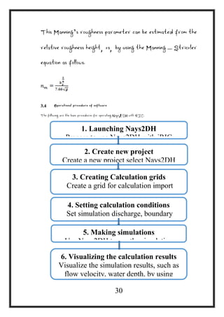 A Thesis of NUMERICAL SIMULATION OF FLOW THROUGH OPEN CHANNEL WITH ...