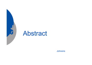 Abstract
Johneire
 