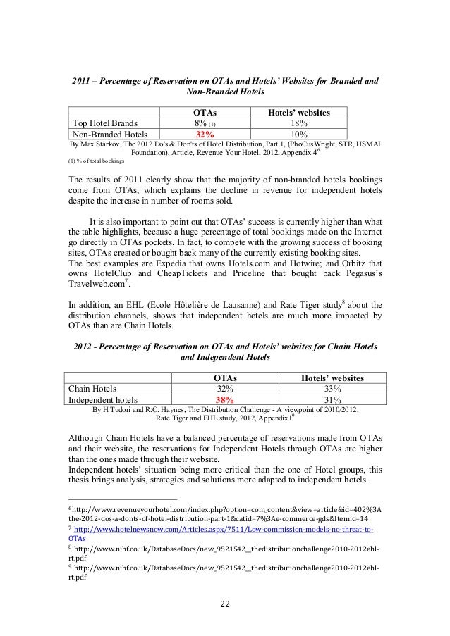Thesis on distribution strategies