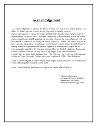 Thesis of-rajesh-gps | PDF
