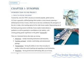 CRUISE TERMINAL - Thesis  research writing