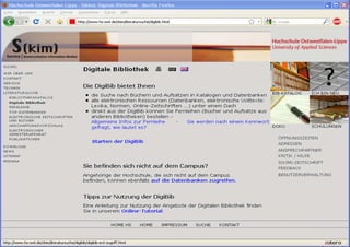 Sommersemester 2012   Dipl.-Bibl. Andrea Kruel   33
 