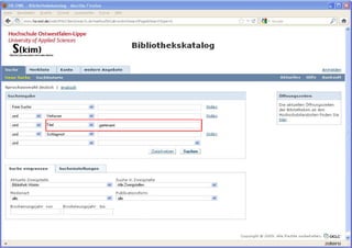 Sommersemester 2012   Dipl.-Bibl. Andrea Kruel   68
 