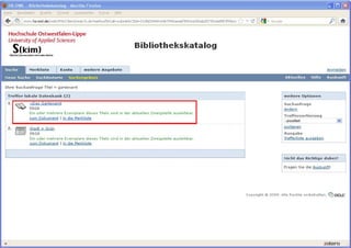 Sommersemester 2012   Dipl.-Bibl. Andrea Kruel   69
 