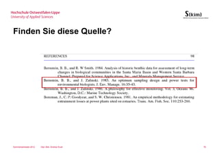 Finden Sie diese Quelle?




Sommersemester 2012   Dipl.-Bibl. Andrea Kruel   76
 
