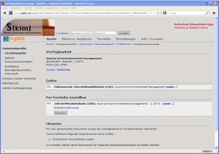 Sommersemester 2012   Dipl.-Bibl. Andrea Kruel   83
 