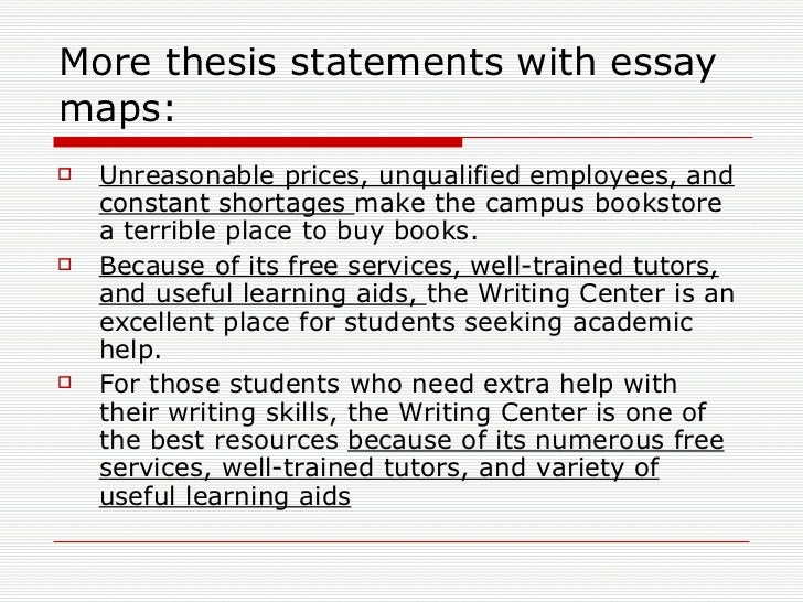 How to make a thesis statement image