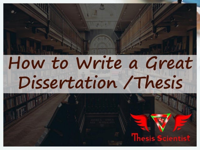 Good phd thesis