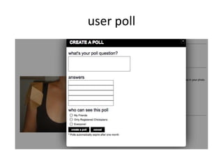 user poll