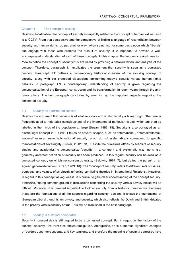 Thesis about privacy
