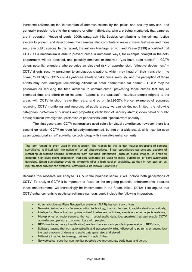 Thesis about privacy
