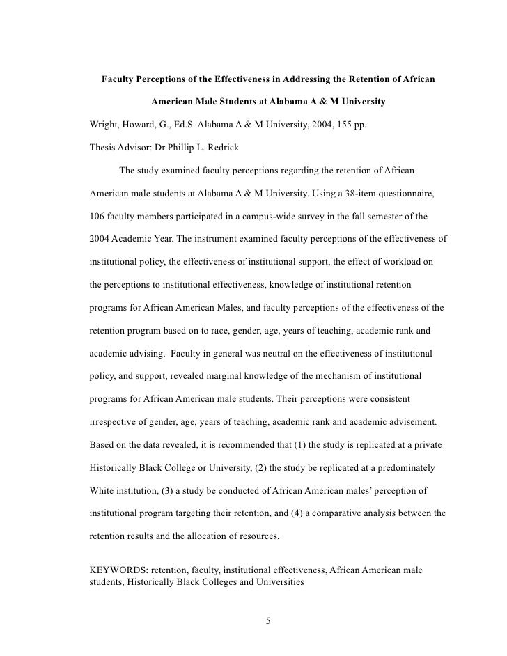 Dissertation community college student retention