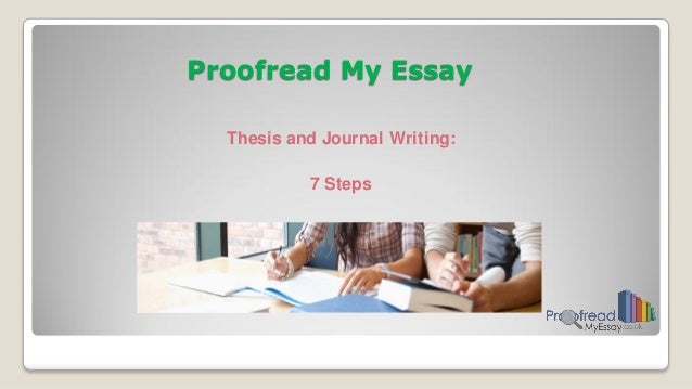 what is thesis and journal