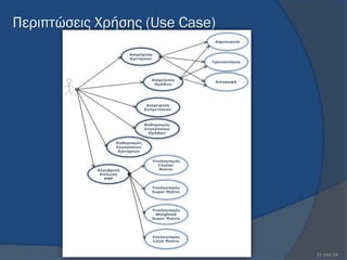 Περιπτώσεις Χρήσης (Use Case)




                                12 από 24
 
