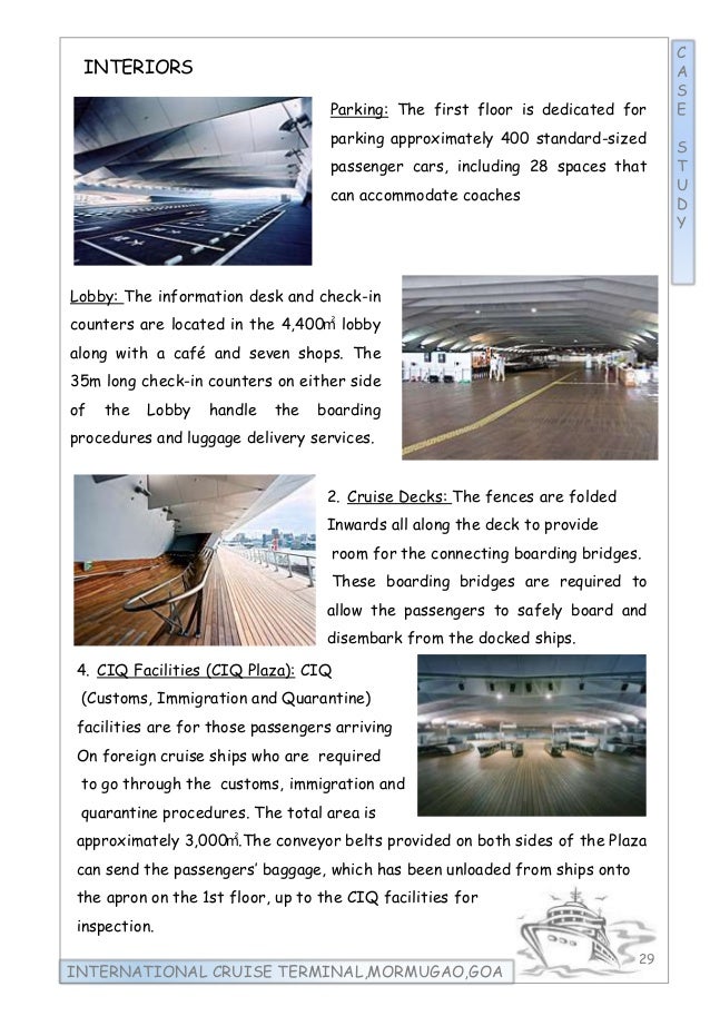 International cruise terminal case study picture