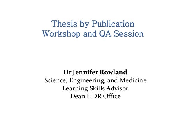 Dissertation publikation