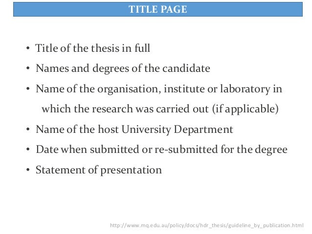 supervising a thesis by publication workshop macquarie university macquarie email format