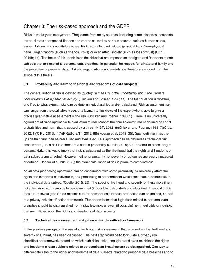 Dissertation on security breach
