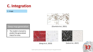 Exploring the potential of deep learning for map generalization | PPTX