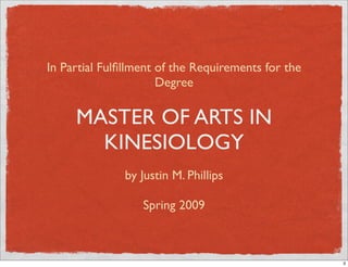 Thesis Defense Presentation