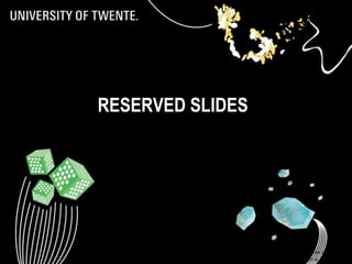 RESERVED SLIDES
27/9/14Design and Instantiation of Reference Architecture of Pluggable
Service Platform in E-Commerce
29
 conclusion
 contributions
 