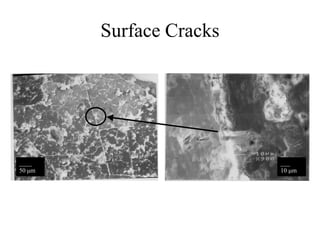 Surface Cracks
____
50 m
___
10 m
 