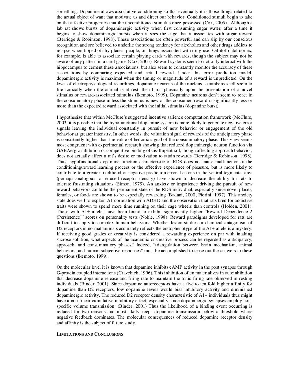 What is a senior thesis picture