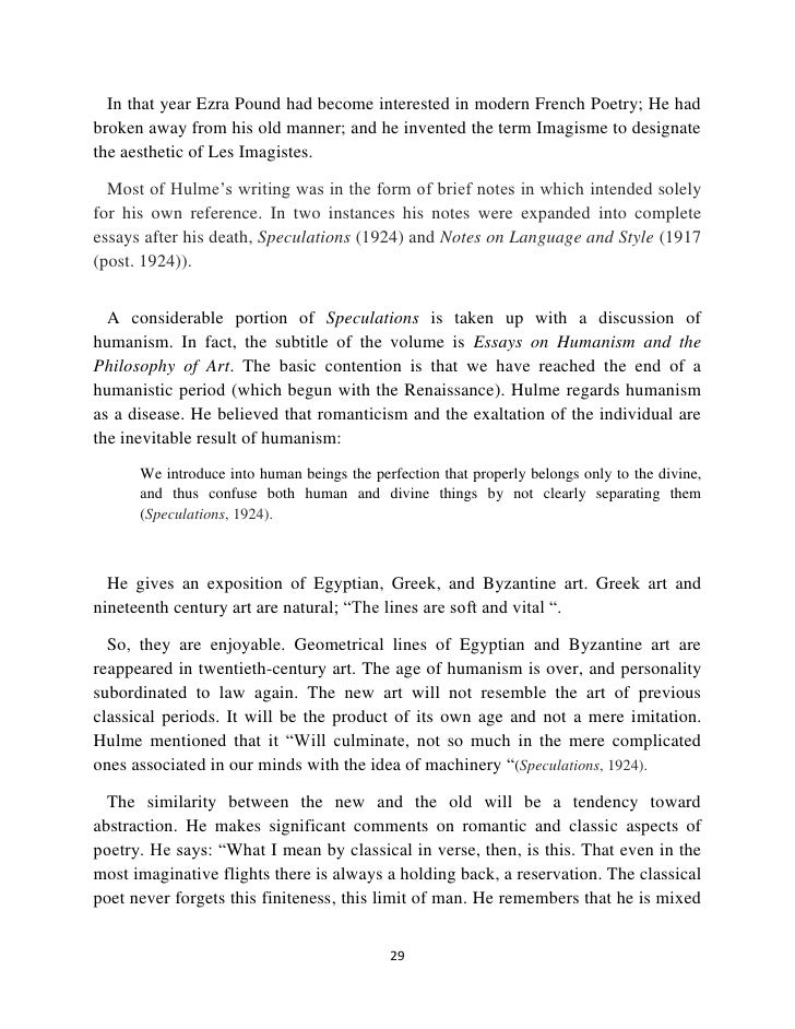 imagisme essay imagisme essay