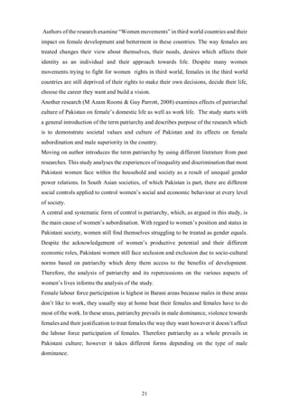 Impact of indigenous culture of Pakistan on female leadership | PDF