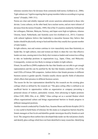 Impact of indigenous culture of Pakistan on female leadership | PDF