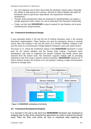 Developing a sensing framework for mobile devices | DOCX