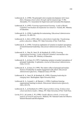 Leadership and management thesis image