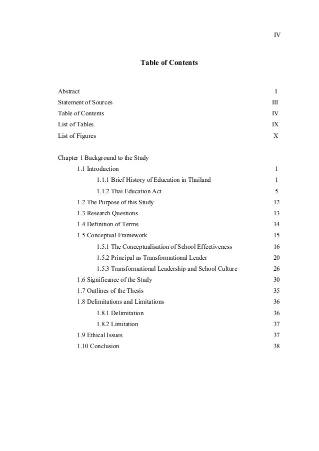 Dissertation on school principal leadership