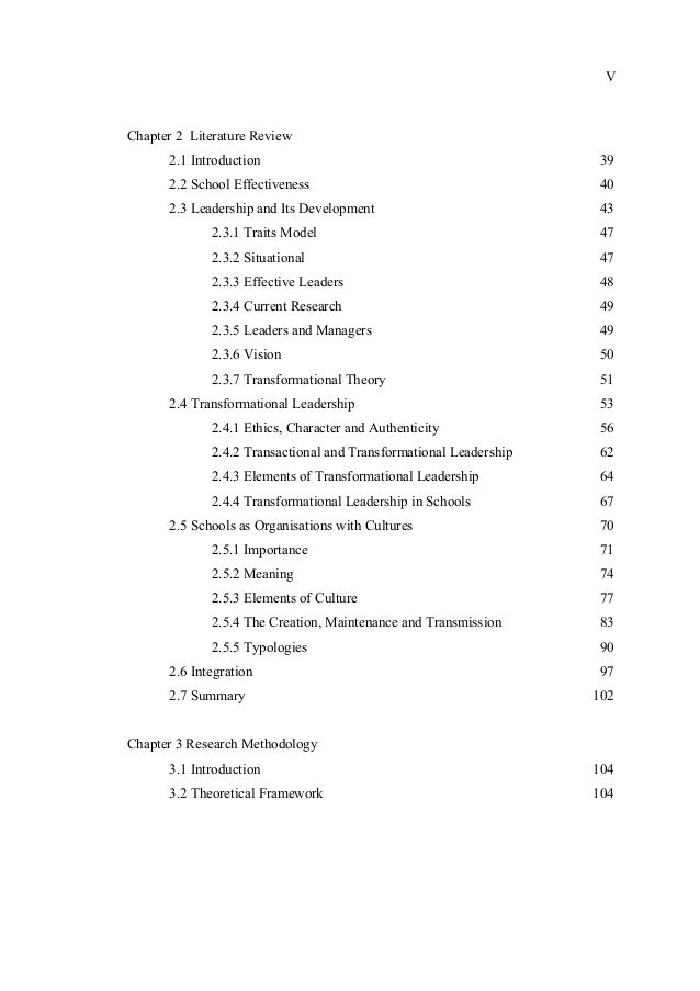 Dissertation on school principal leadership