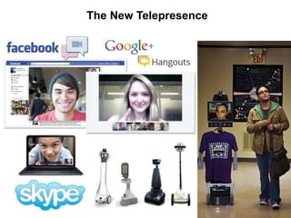 The New Telepresence 
 